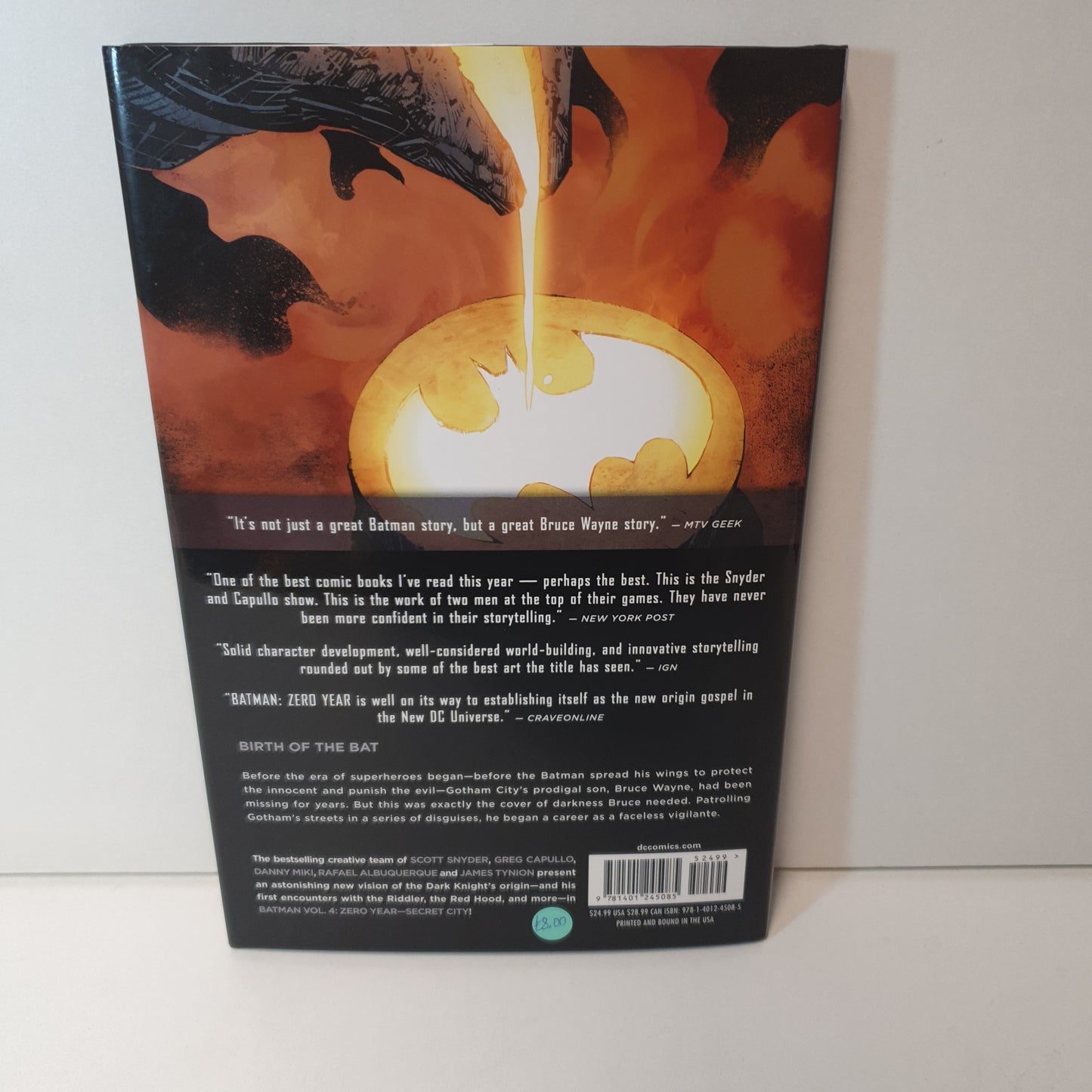 Batman Vol 4 Zero Year - Secret City by Snyder, Capullo & Miki (2014)