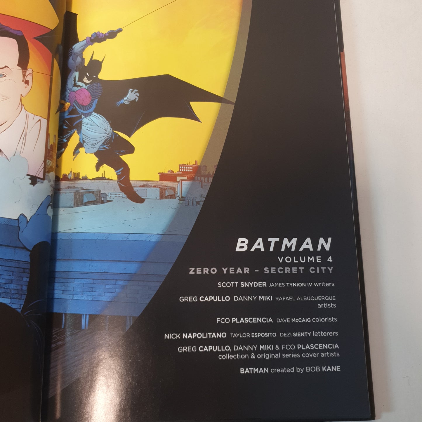 Batman Vol 4 Zero Year - Secret City by Snyder, Capullo & Miki (2014)