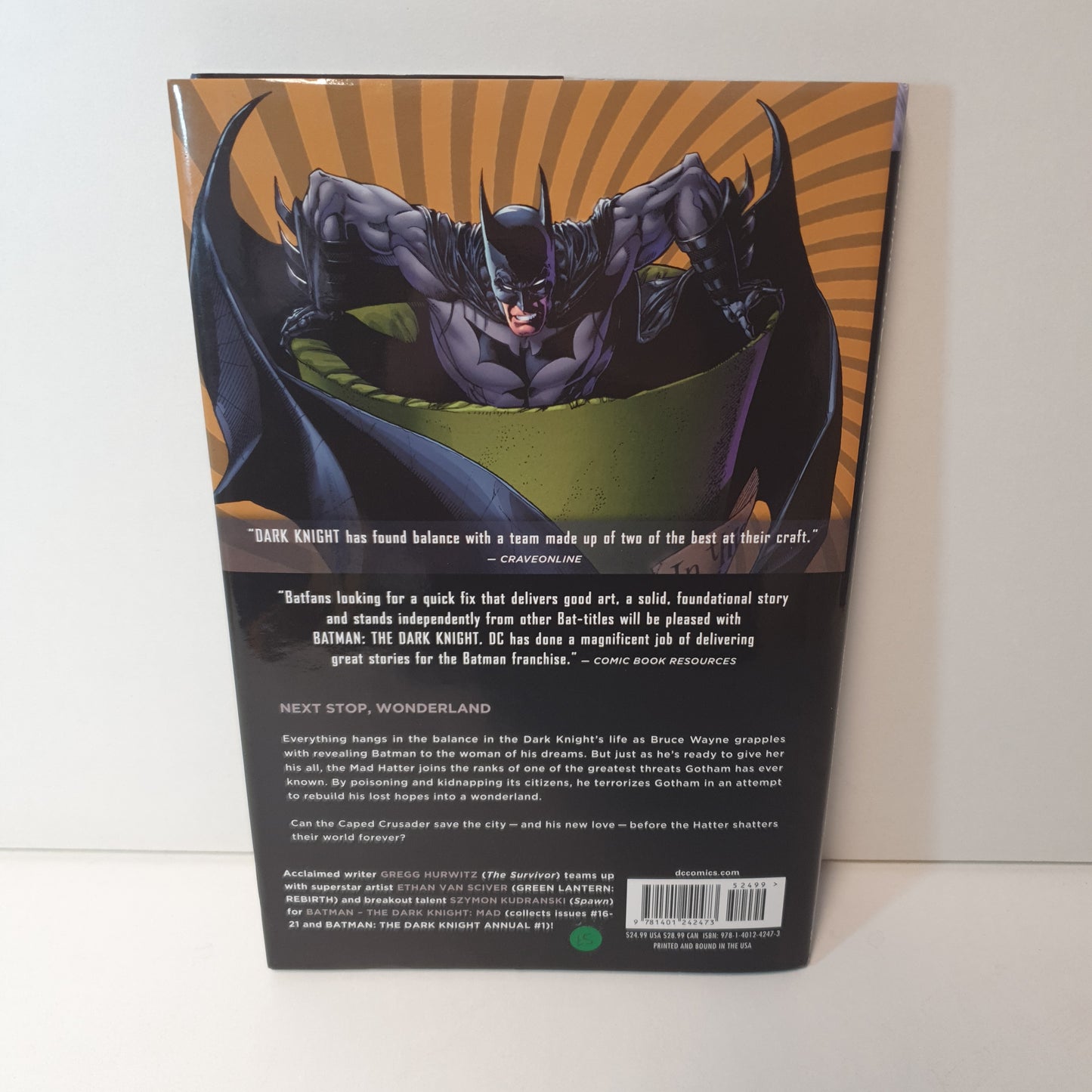 Batman The Dark Knight Vol 3 Mad by Hurwitz, Van Scriber & Kudranski (2014)