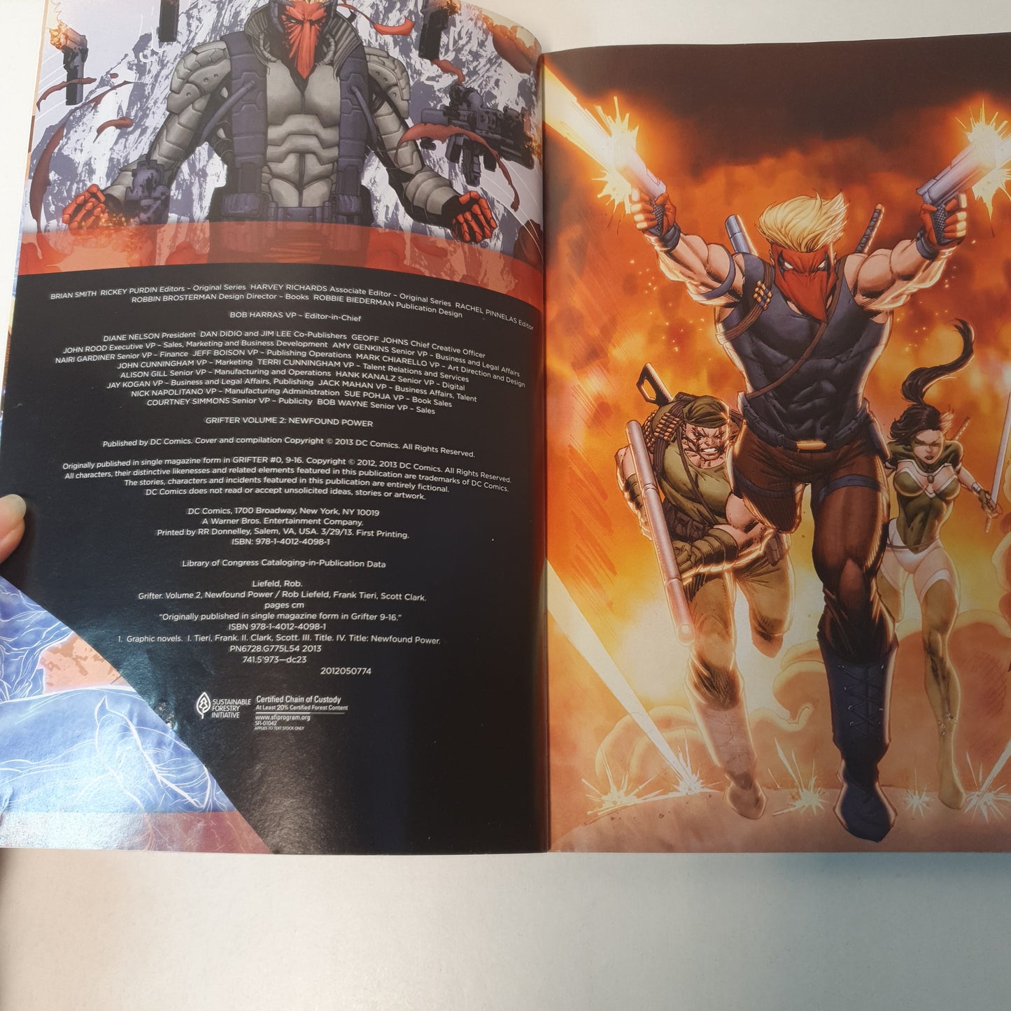 Gridter Vol 2 Newfound Power by Liefeld, Tieri, Clark & Mychaels (2013)