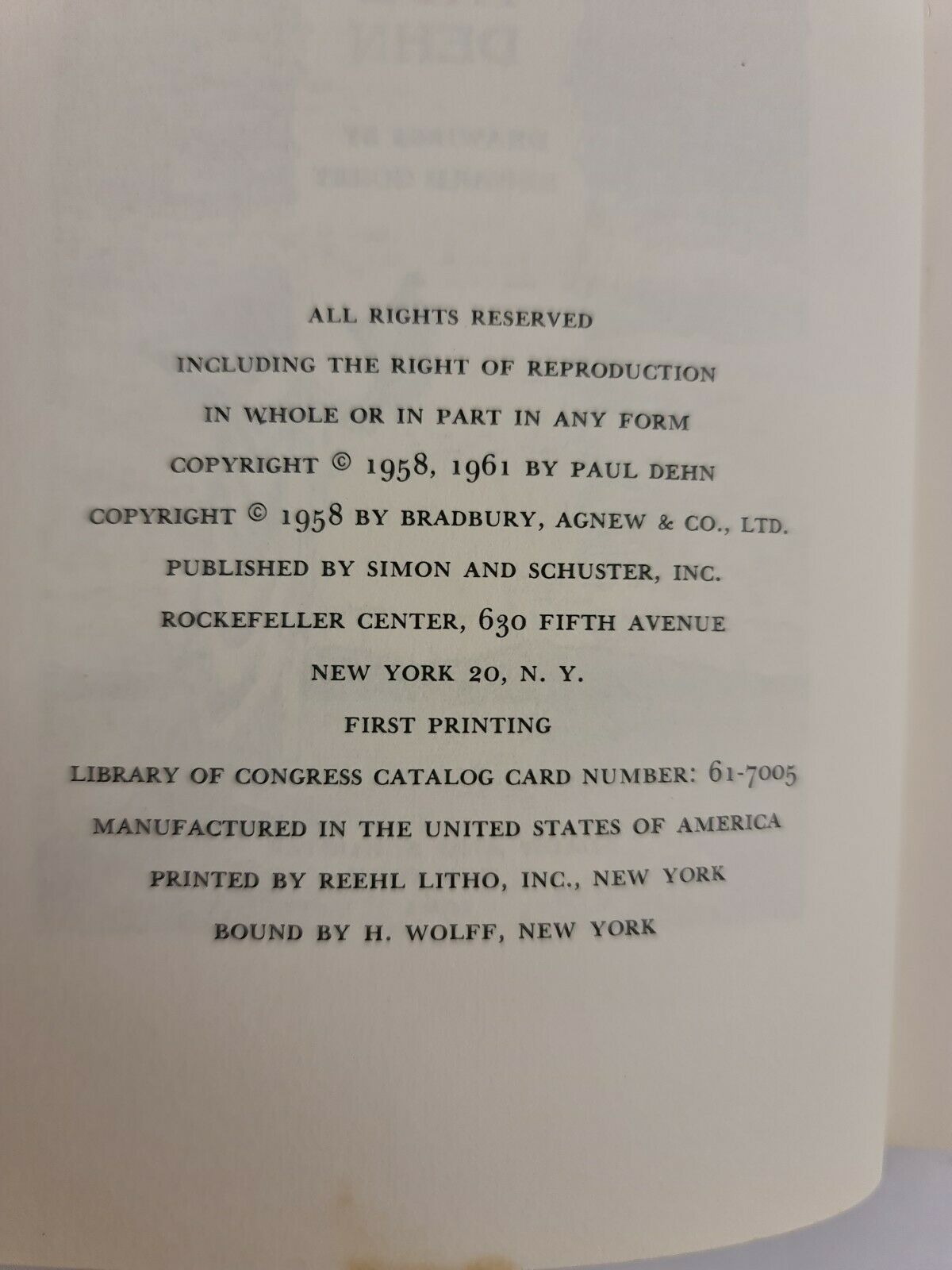 SIGNED - Quake, Quake, Quake by Paul Dehn