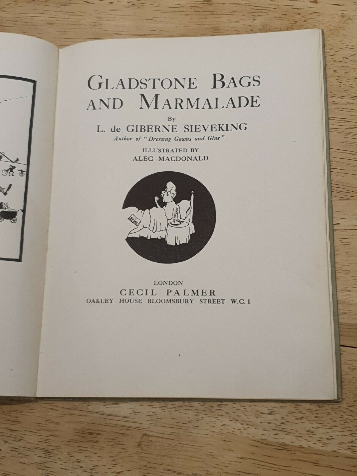 Gladstone Bags & Marmalade by L de Giberne Sieveking
