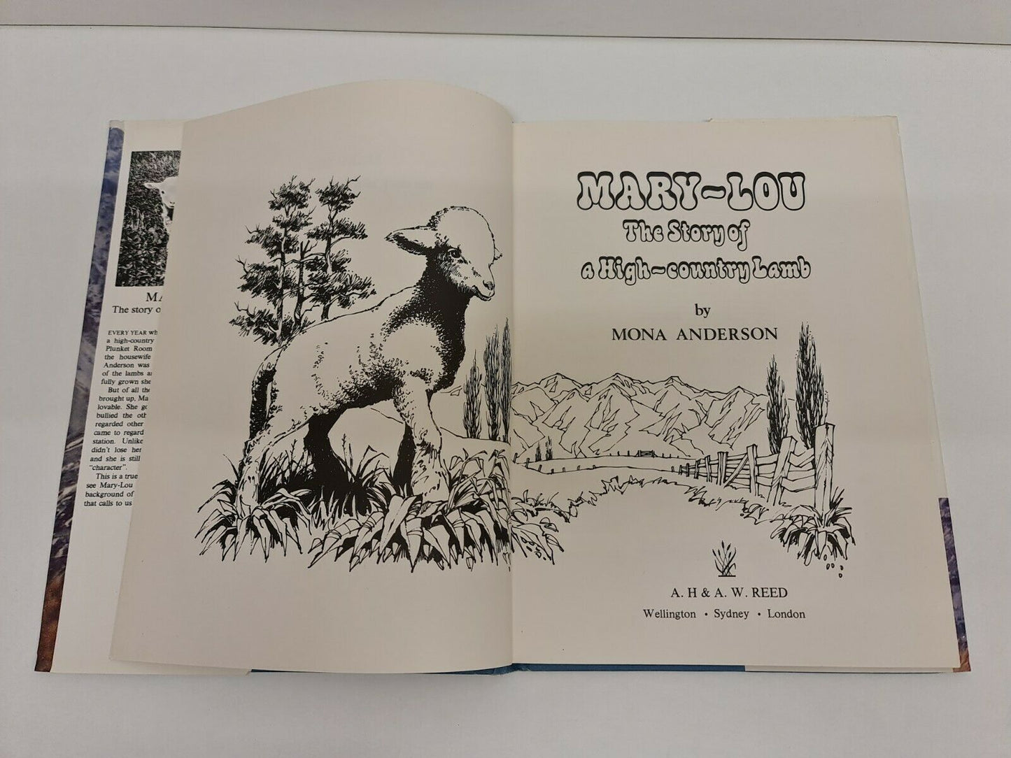 Mary Lou: Story of a High Country Lamb by Mona Anderson