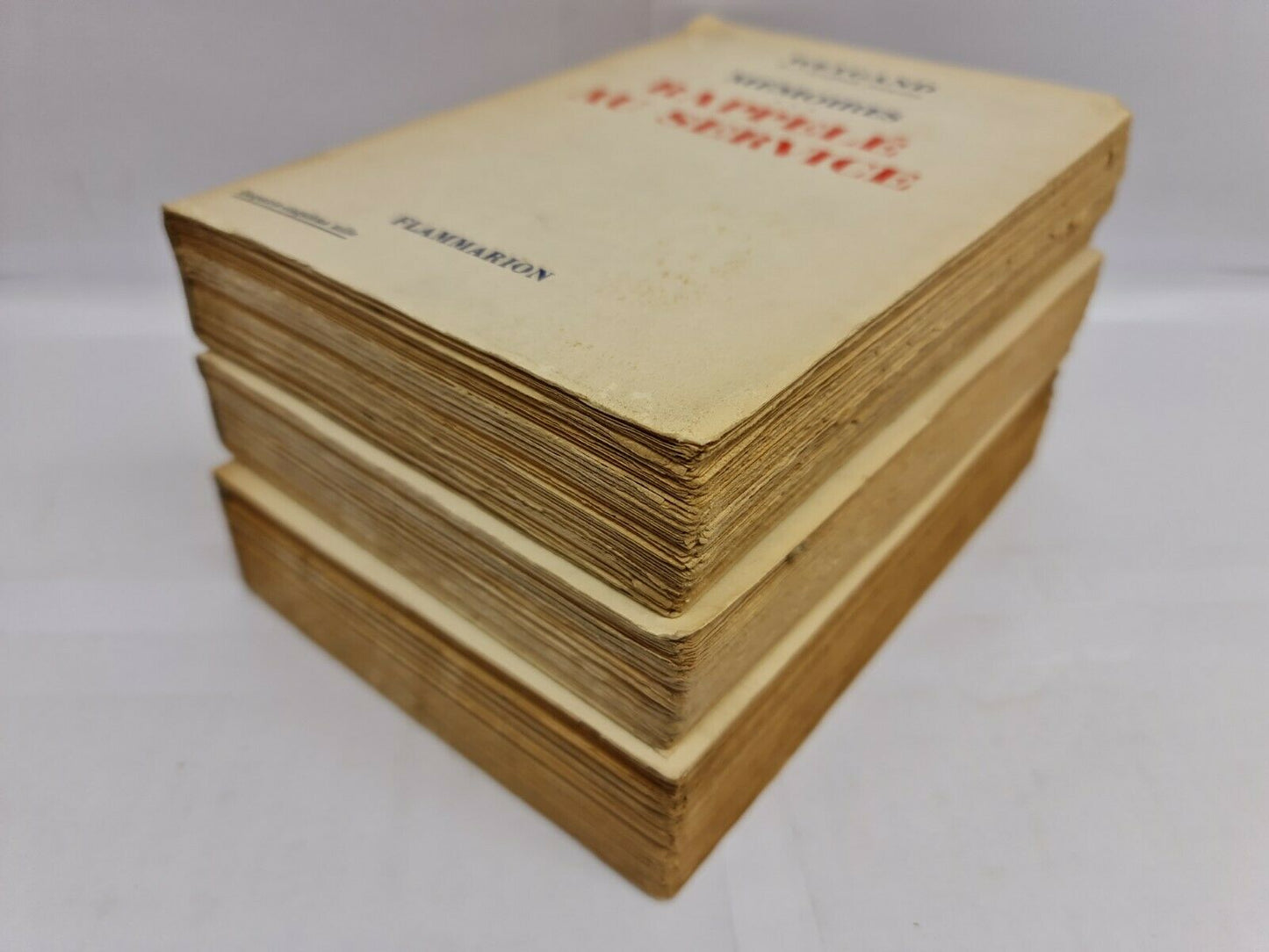 Memoires - 3 Volumes - Rappele Au Service