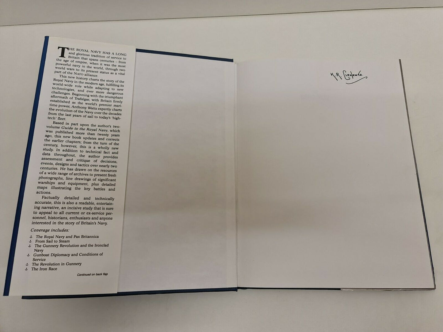 The Royal Navy: An Illustrated History by Anthony J. Watts