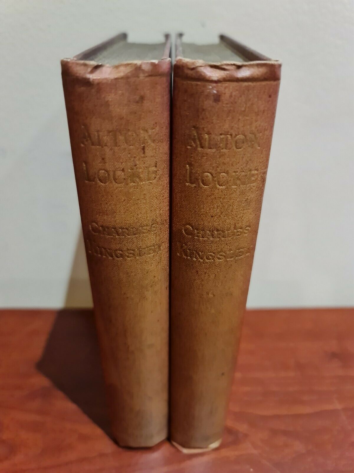 Alton Locke; Tailor and Poet Vol 1 and 2 by Charles Kingsley (1881)