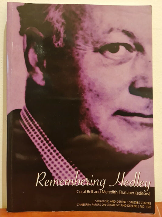 Remembering Hedley by C Bell and M Thatcher