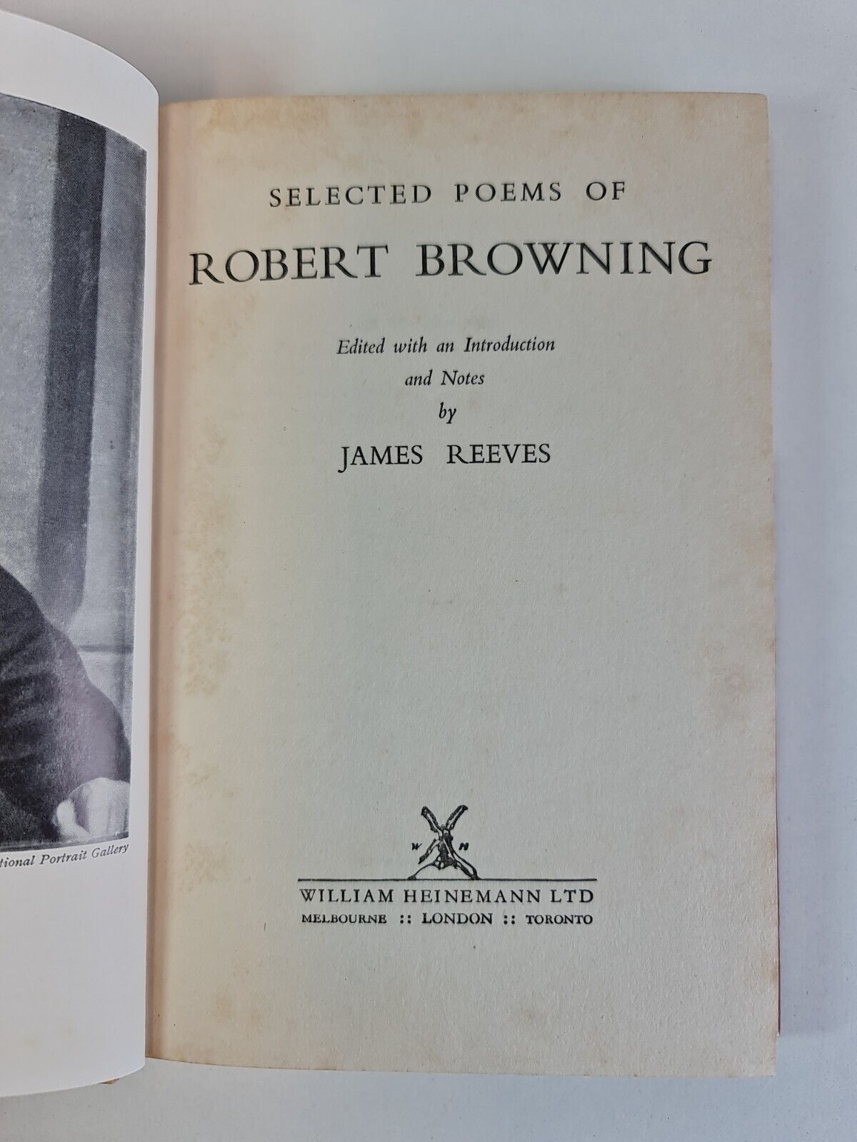 Selected Poems of Robert Browning by James Reeves (1955)