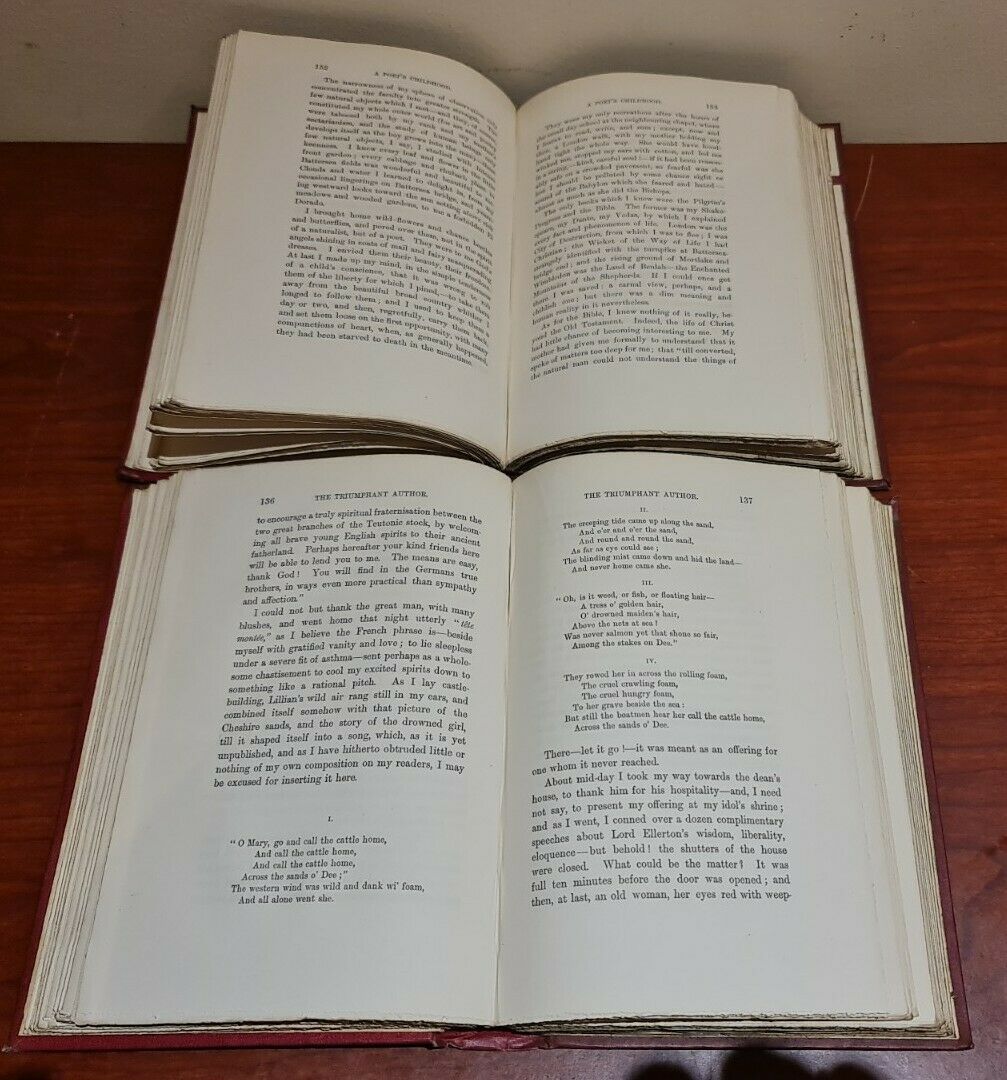 Alton Locke; Tailor and Poet Vol 1 and 2 by Charles Kingsley (1881)