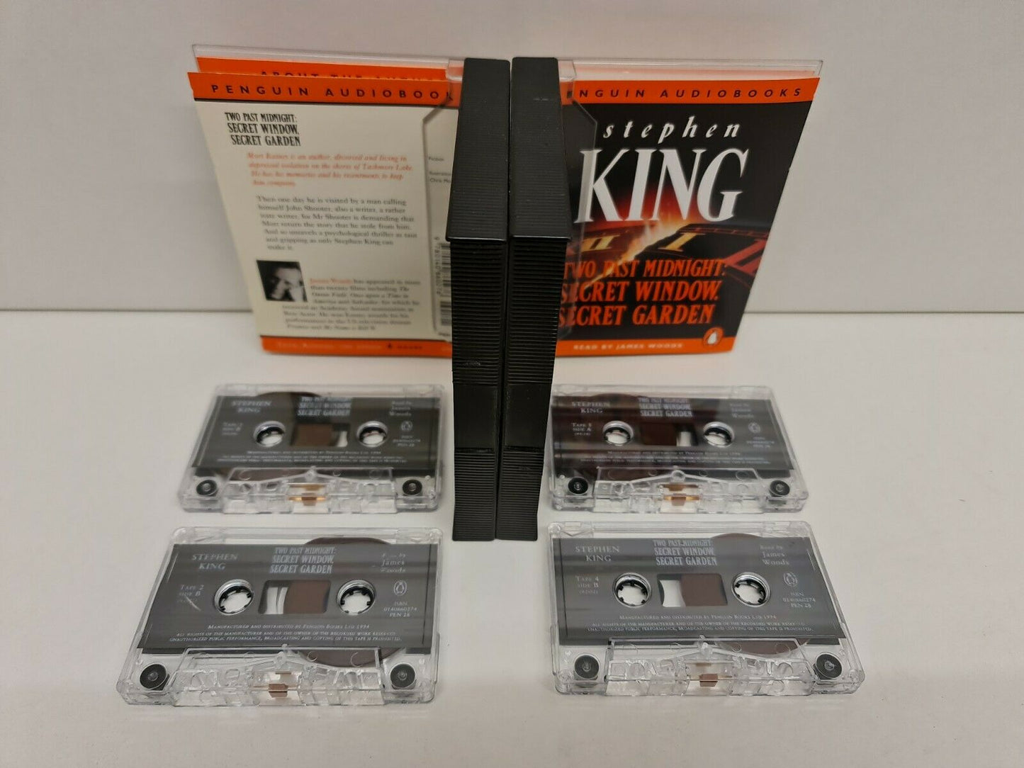 Two Past Midnight: Secret Window, Secret Garden by Stephen King (Cassette, 1994)