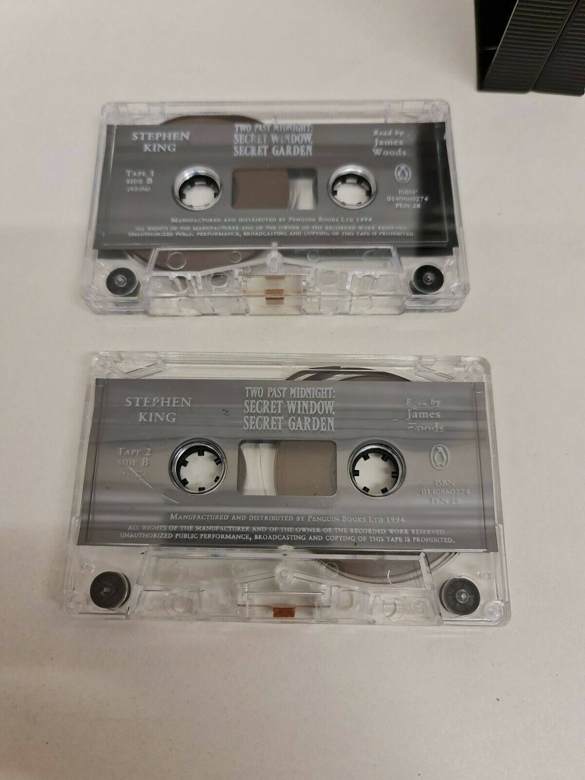 Two Past Midnight: Secret Window, Secret Garden by Stephen King (Cassette, 1994)