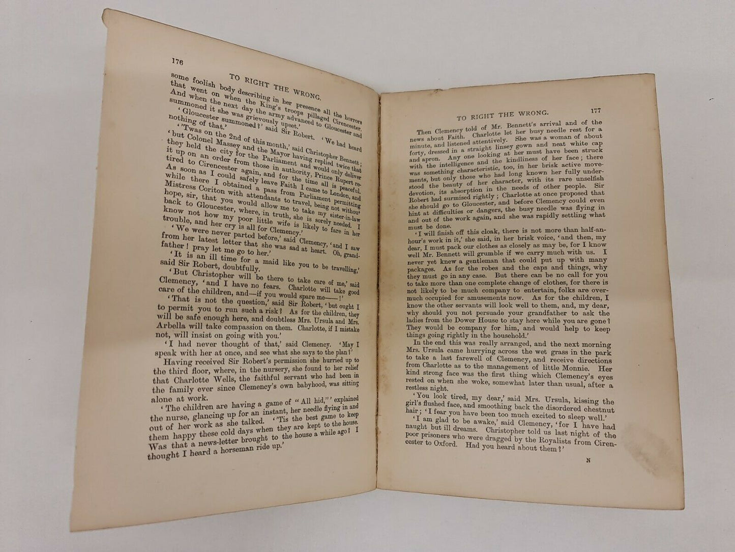 To Right The Wrong by Edna Lyall (1897)