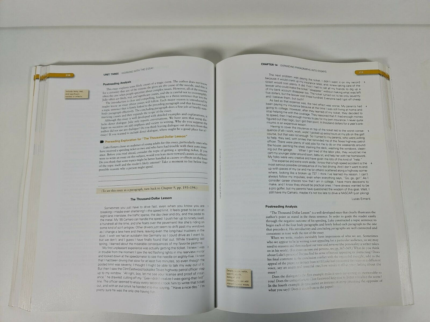 A Writer's Workshop: Crafting Paragraphs, Building Essays by Bob Brannan