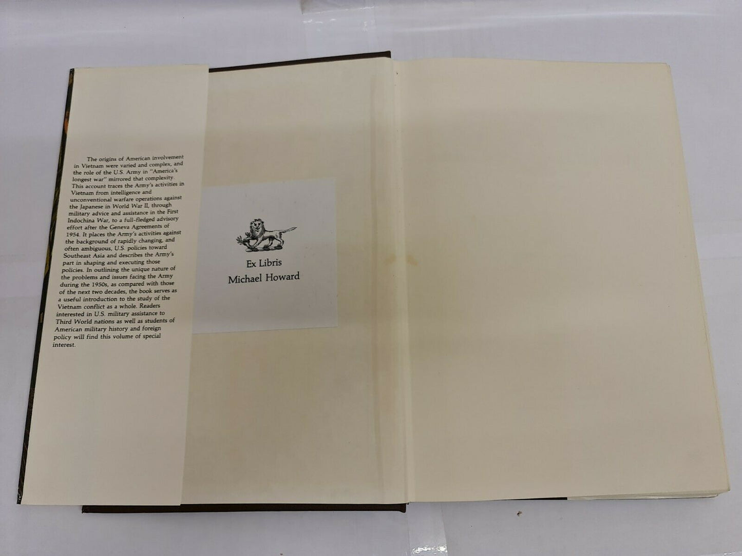 US Army in Vietnam; Advice and Support: The Early Years, 1941-1960 by Spector