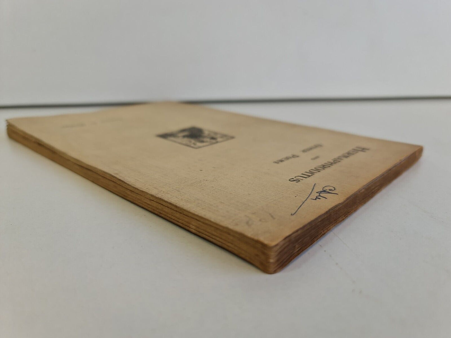 Hermaphroditus and Other Poems by Ernest Gobert