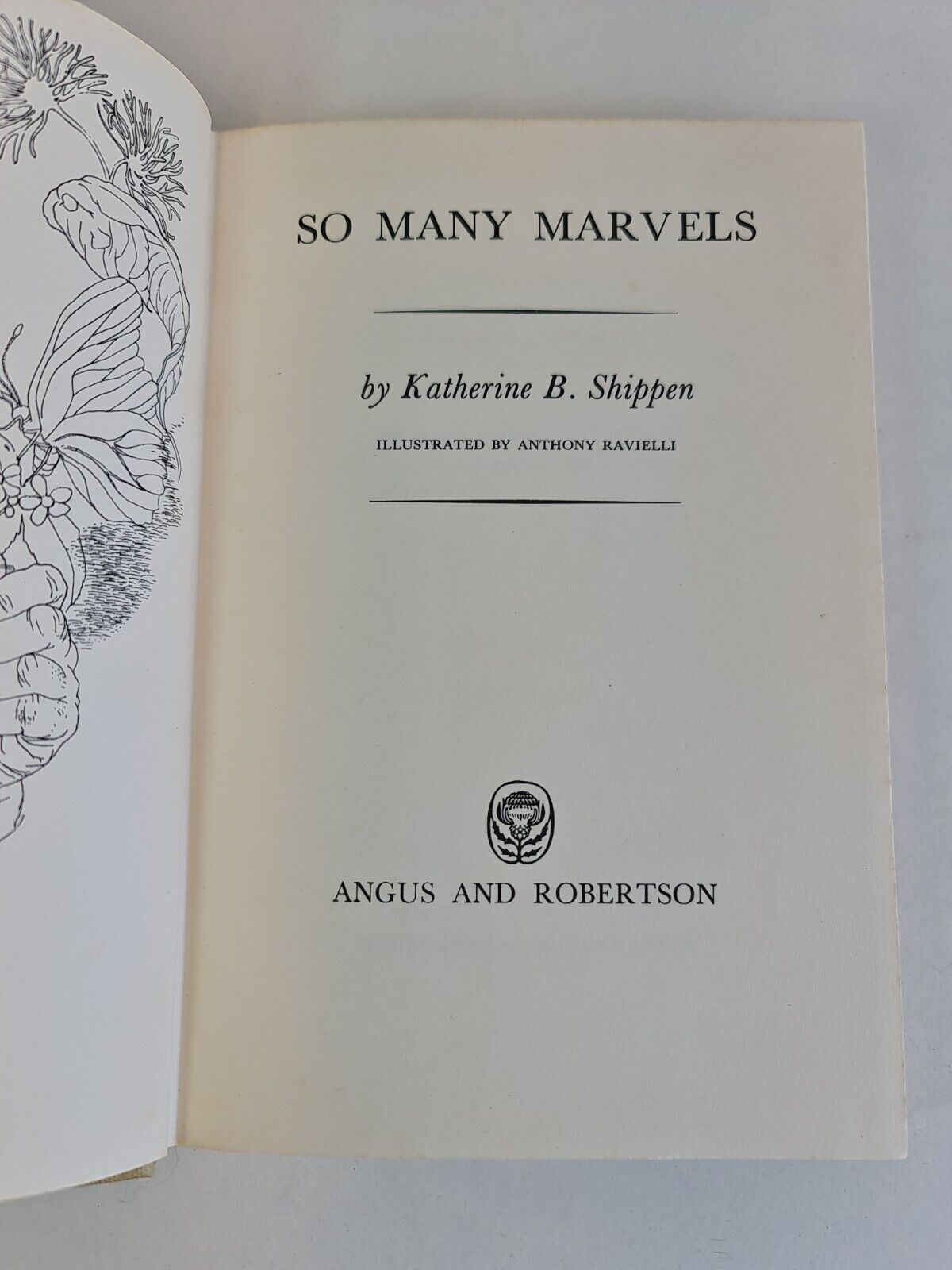 So Many Marvels by Katherine Binney Shippen (1968)