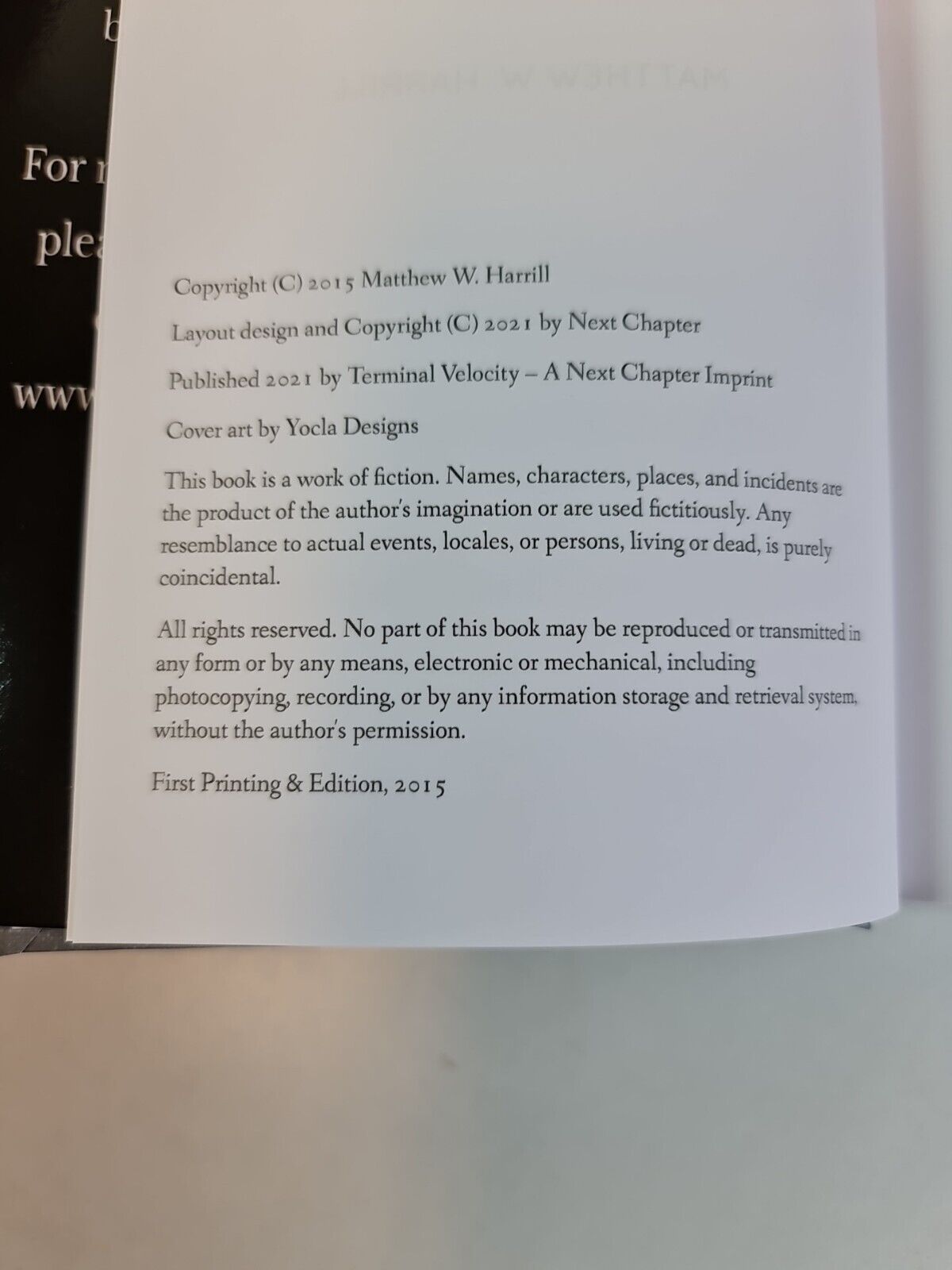 Hellbounce by Matthew Harrill - Premium Hardcover Edition 2021 - Arch Chronicles