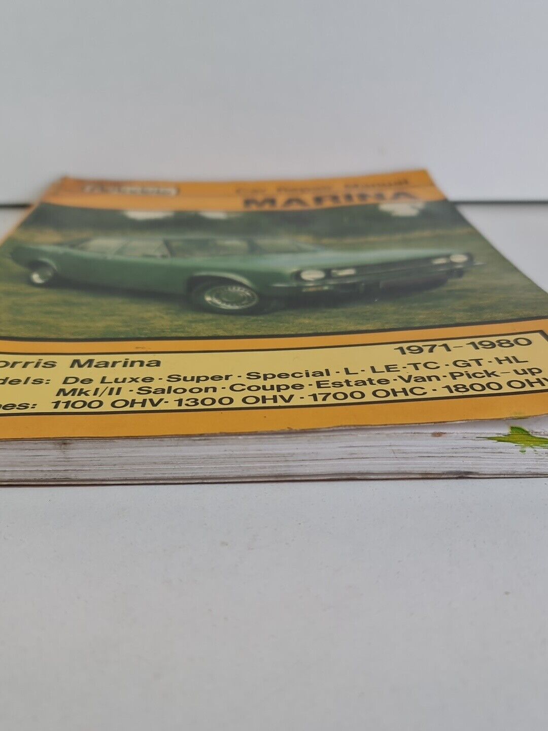 Moris Marina 1971-1980 Car Repair Manual - Autodata (1983)
