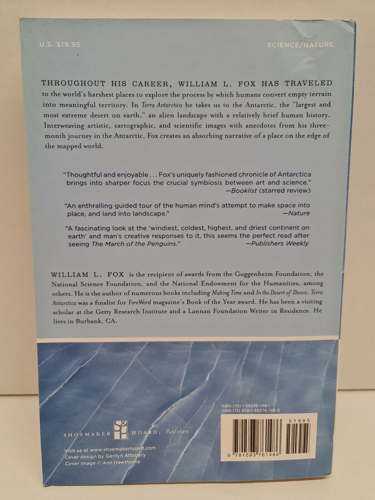 Terra Antarctica: Looking into the Emptiest Continent by William Fox