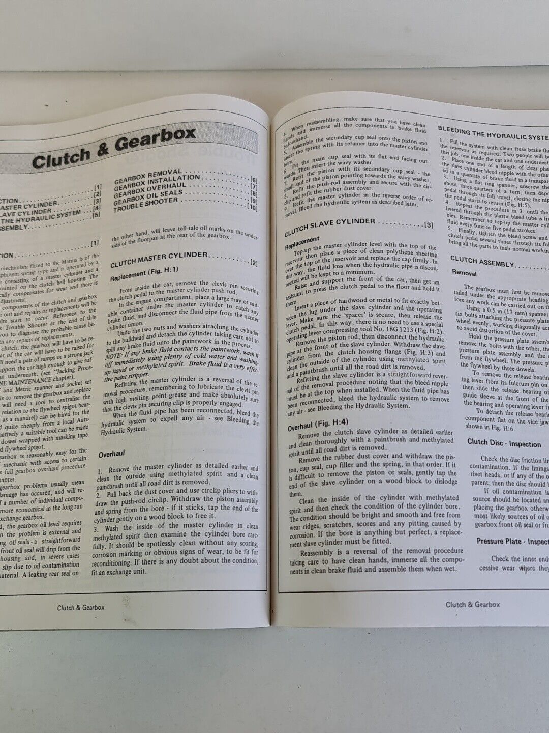 Moris Marina 1971-1980 Car Repair Manual - Autodata (1983)