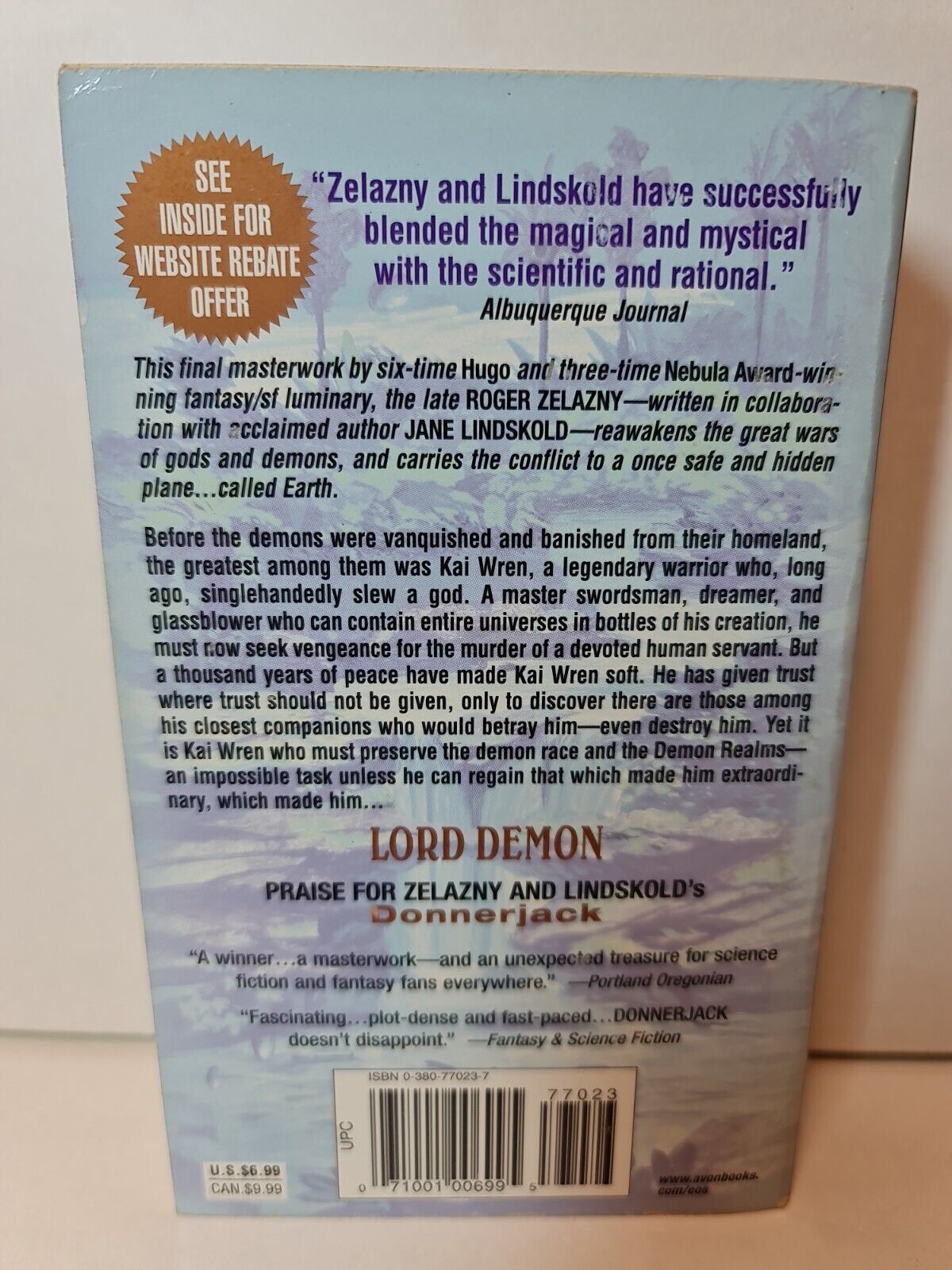 Lord Demon by Roger Zelazny (2000)