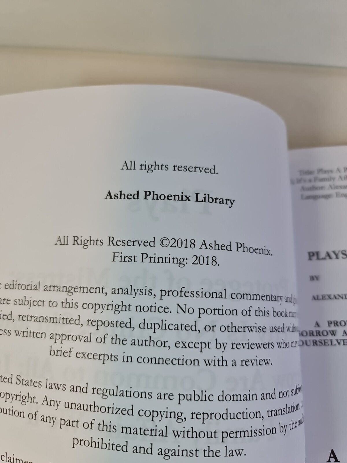 Plays by Alexander Ostrovsky (2018)