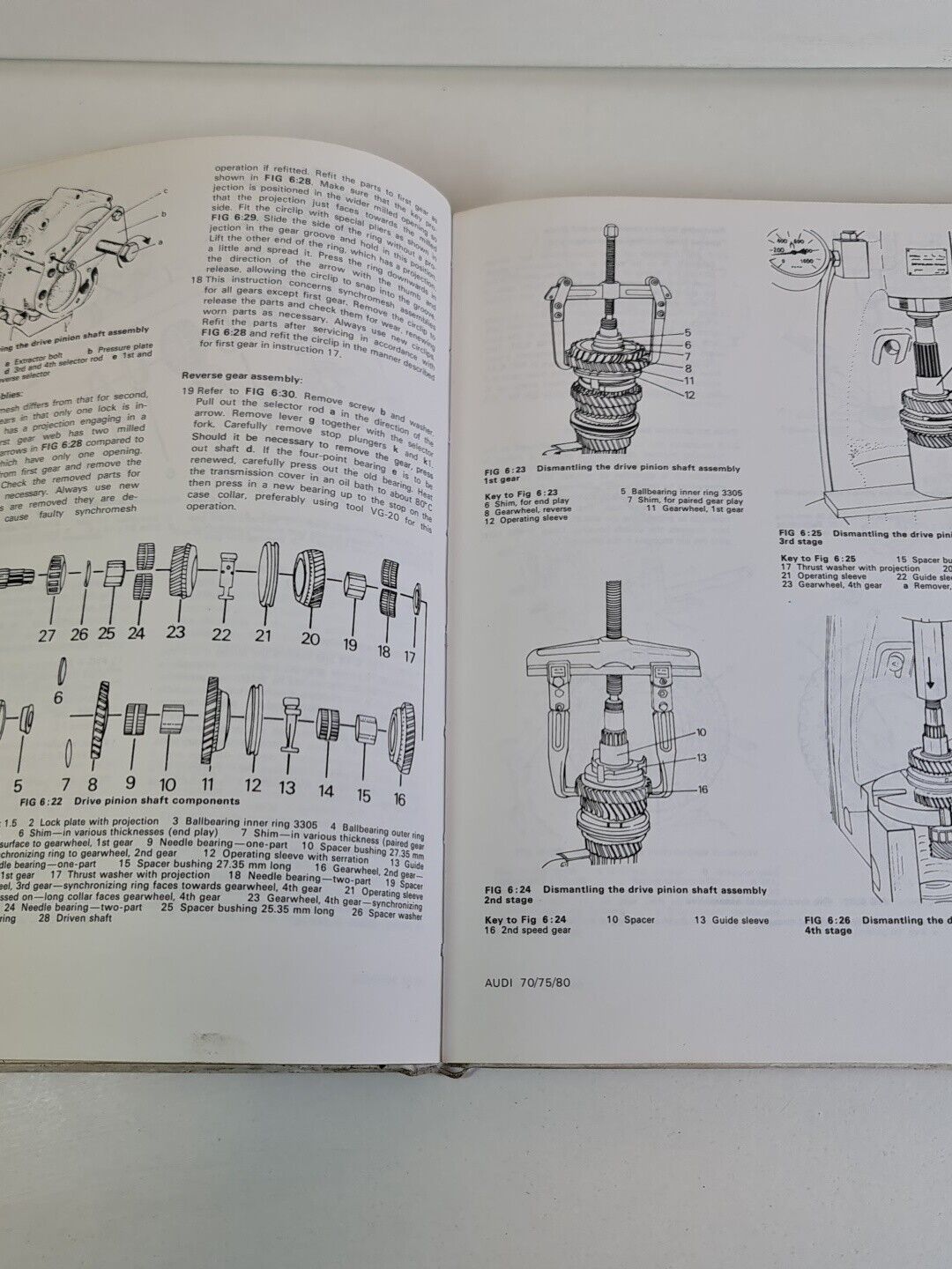 Audi 70, 80 Super 90 1966-72 Autobook (1973) - Workshop Manual