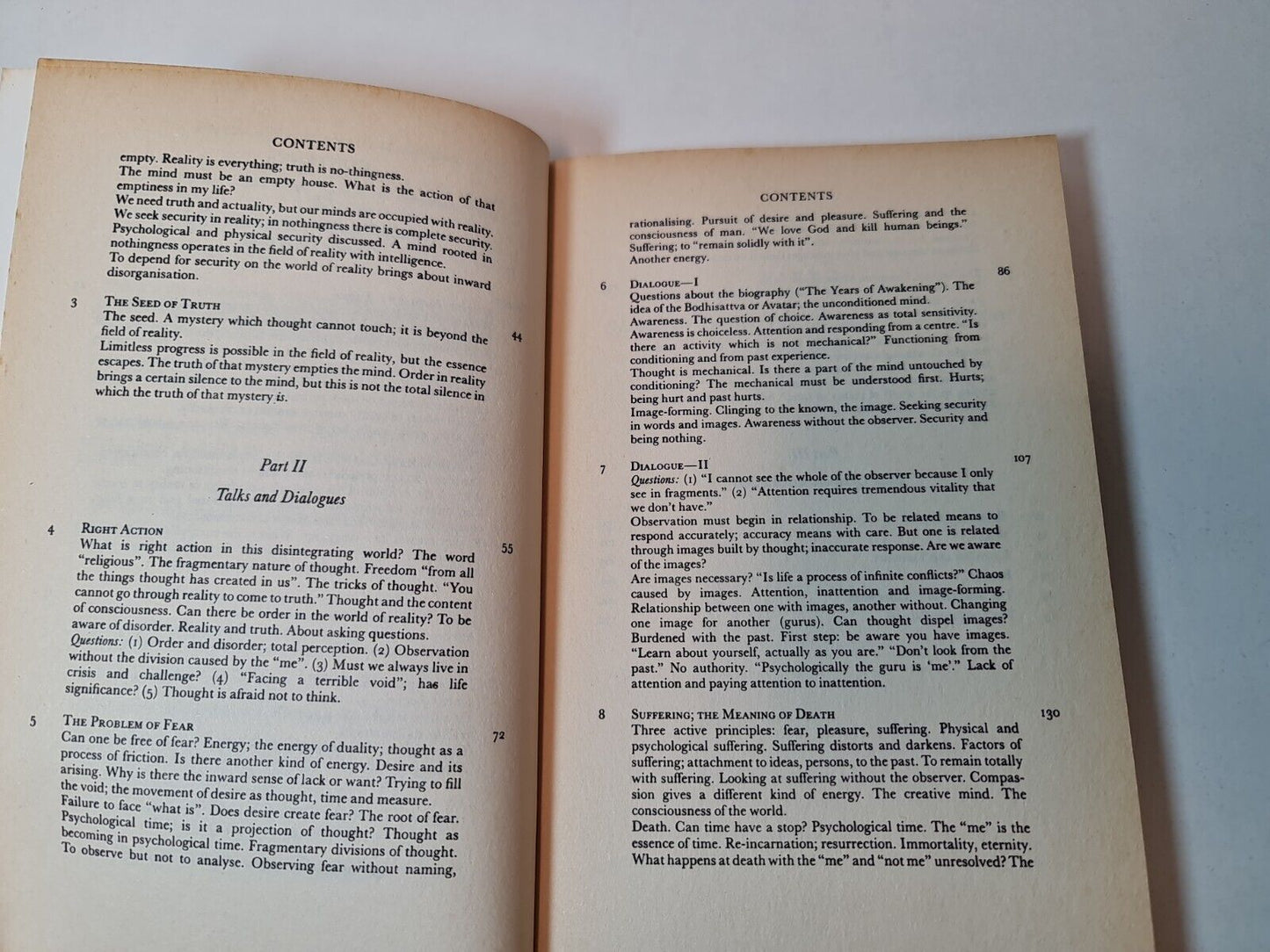 Truth and Actuality by J. Krishnamurti (1991)