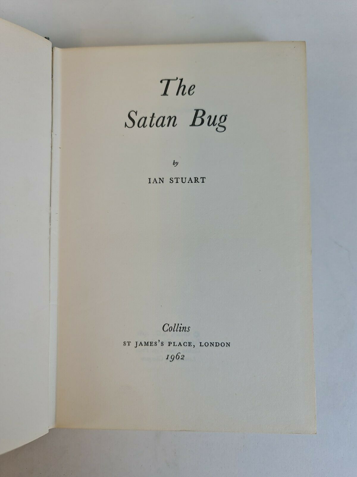 The Satan Bug by Ian Stuart (1962)