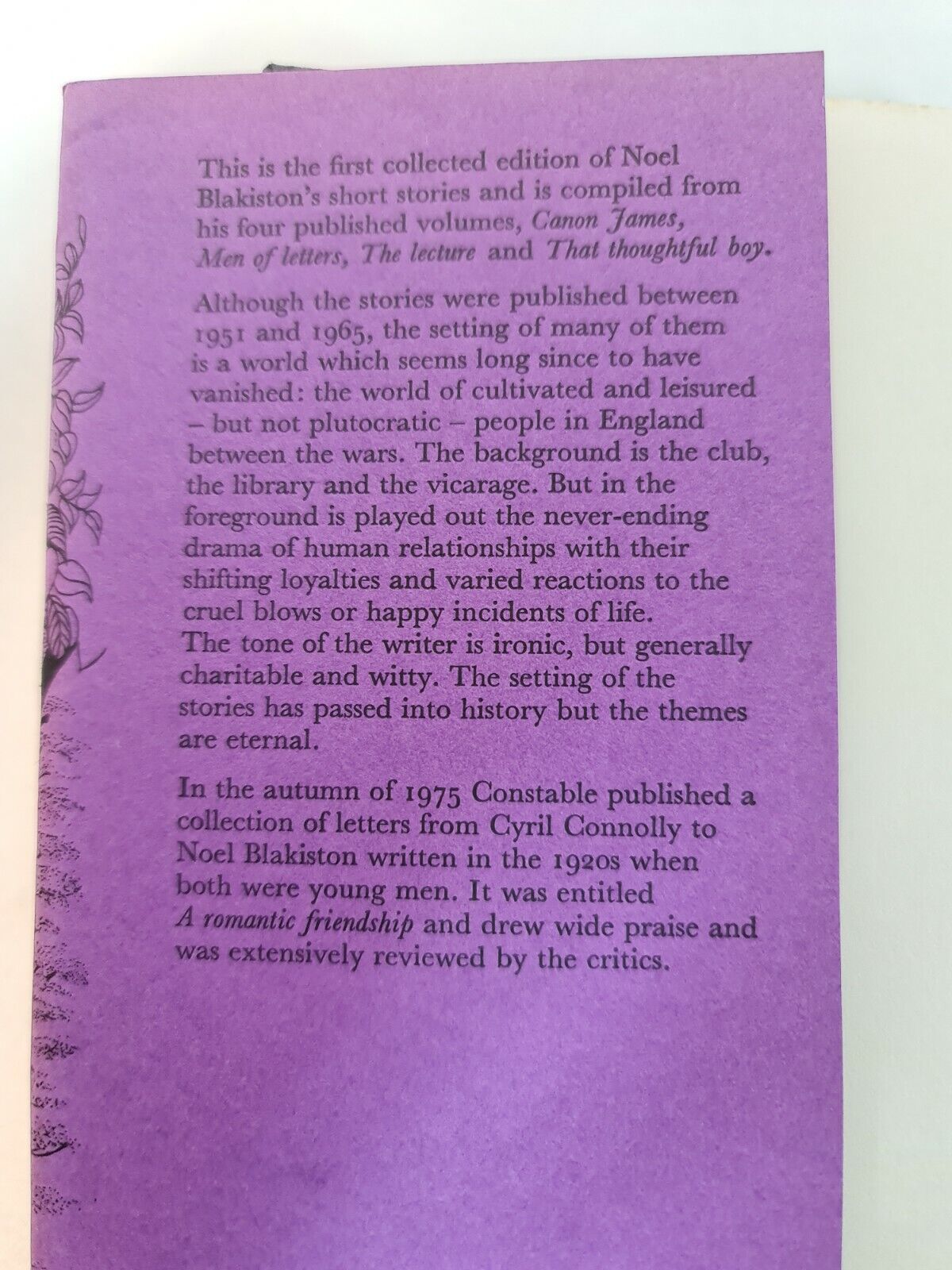 The Collected Stories of Noel Blakiston (1977)