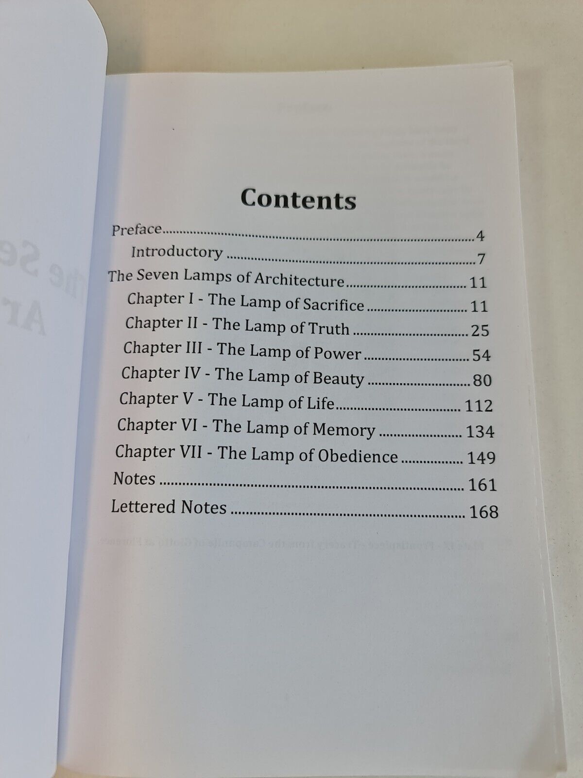 The Seven Lamps of Architecture by John Ruskin