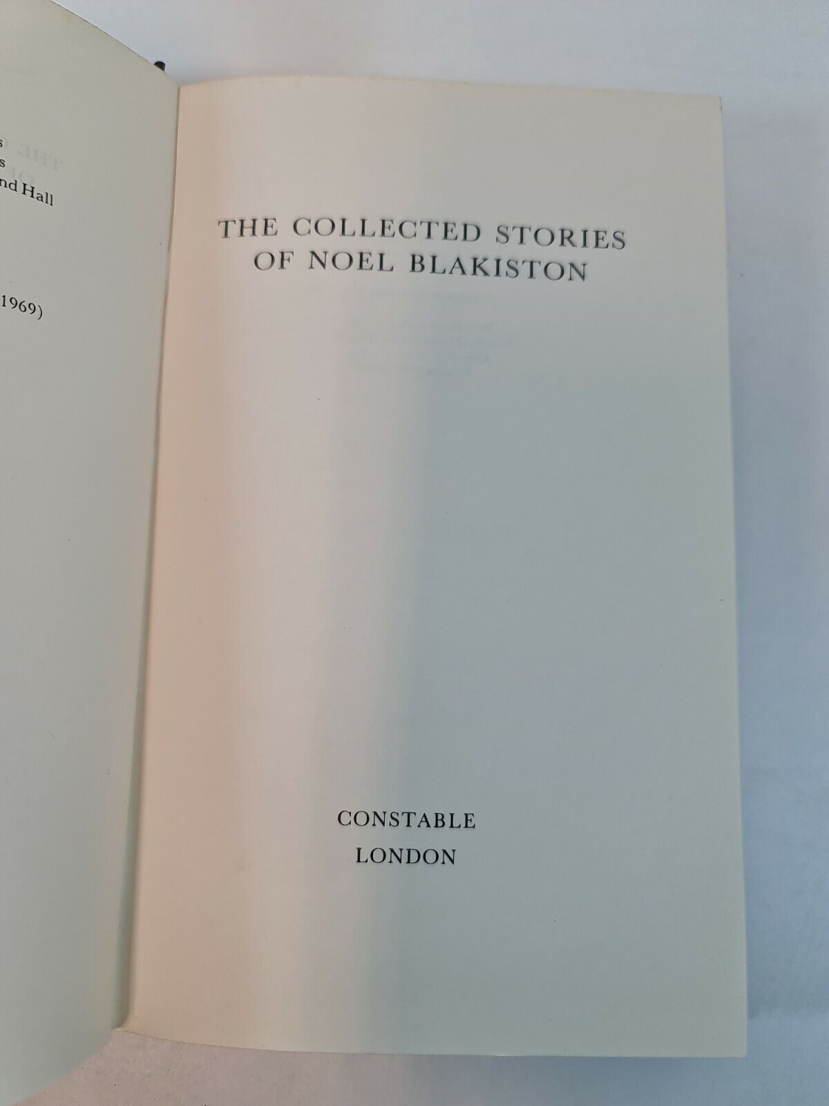 The Collected Stories of Noel Blakiston (1977)