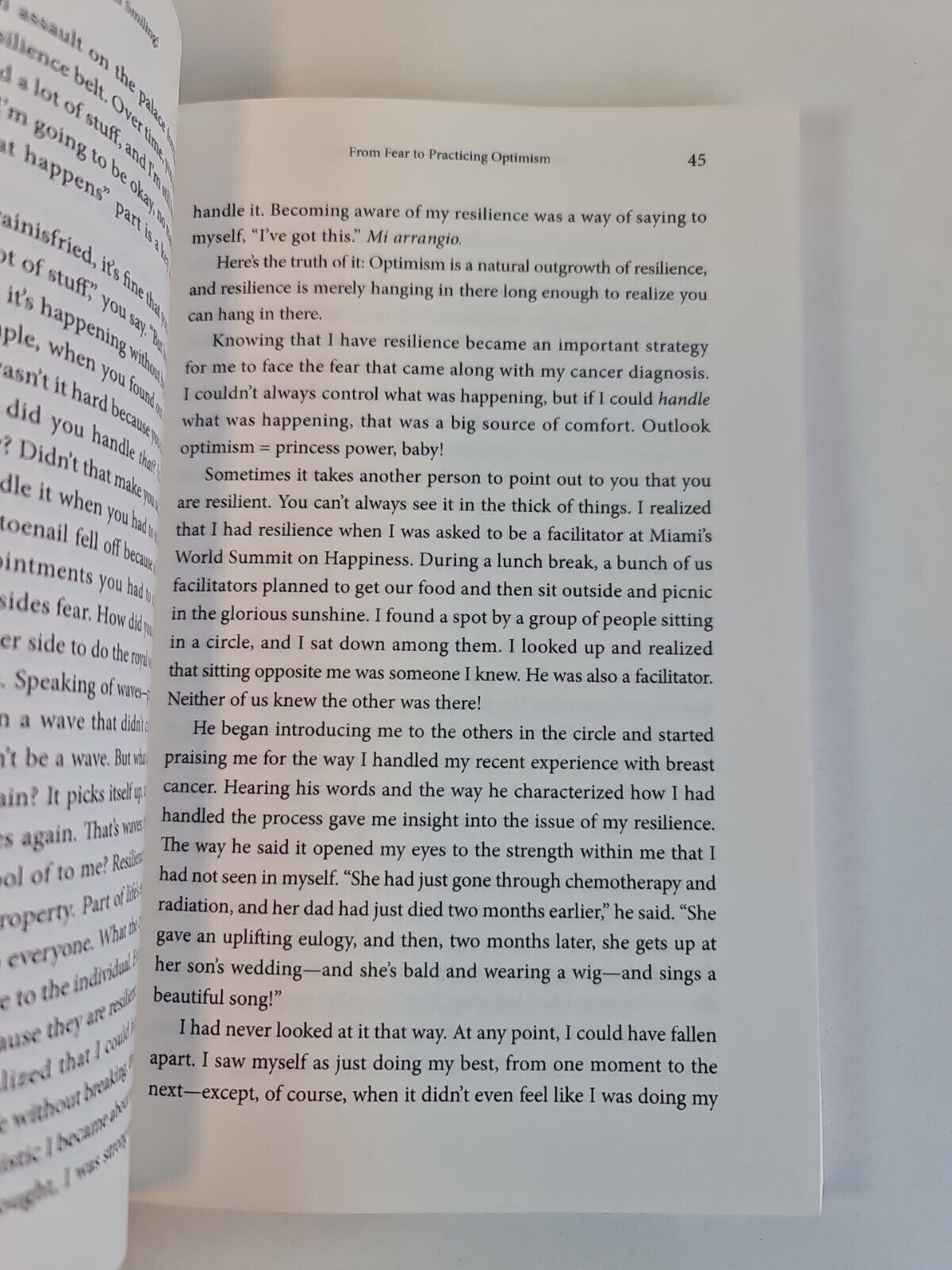 Bonjour, Breast Cancer - I'm Still Smiling! by Diane von Brainisfried (2019)