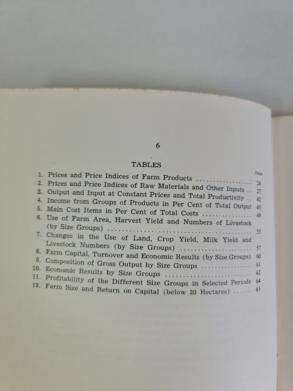 Technical and Economic Changes in Danish Farming 1917-1957