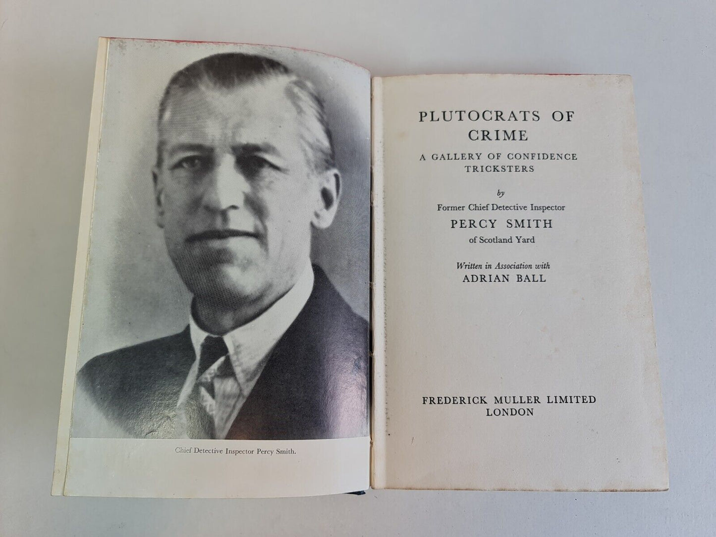 Plutocrats of Crime: A Gallery of Confidence Tricksters by Percy Smith (1960)