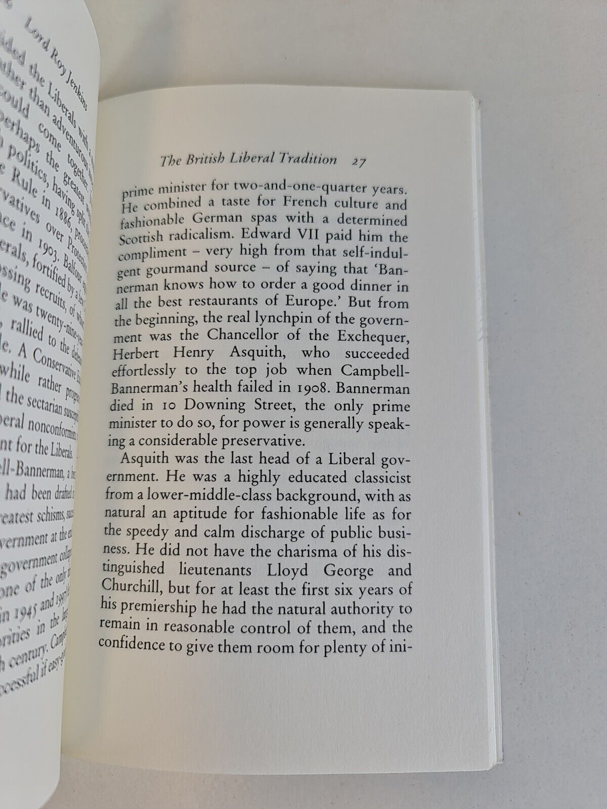 The British Liberal Tradition: From Gladstone.. by Roy Jenkins