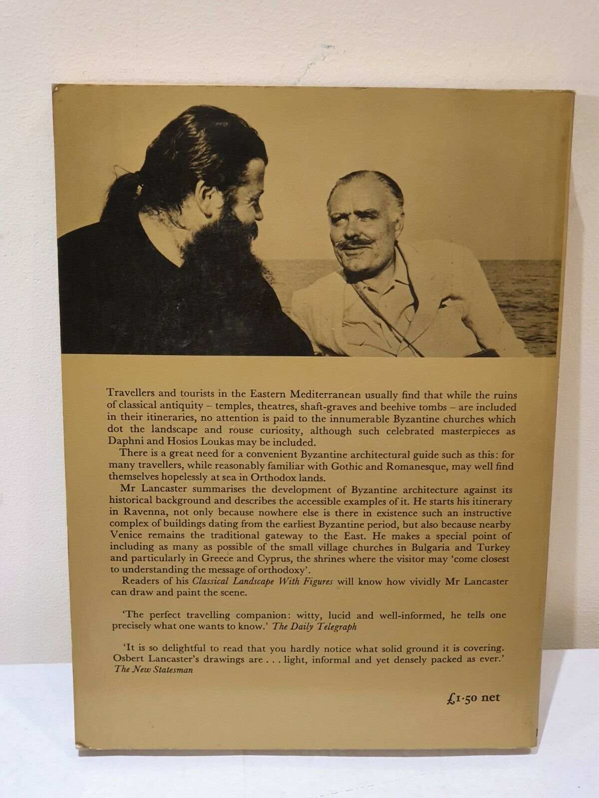 SIGNED - Sailing to Byzantium by Osbert Lancaster (1972)