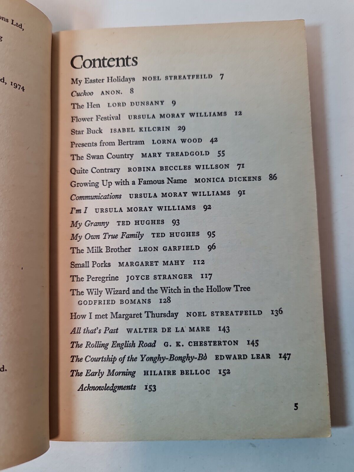 Easter Holiday Book by Noel Streatfeild (1976)