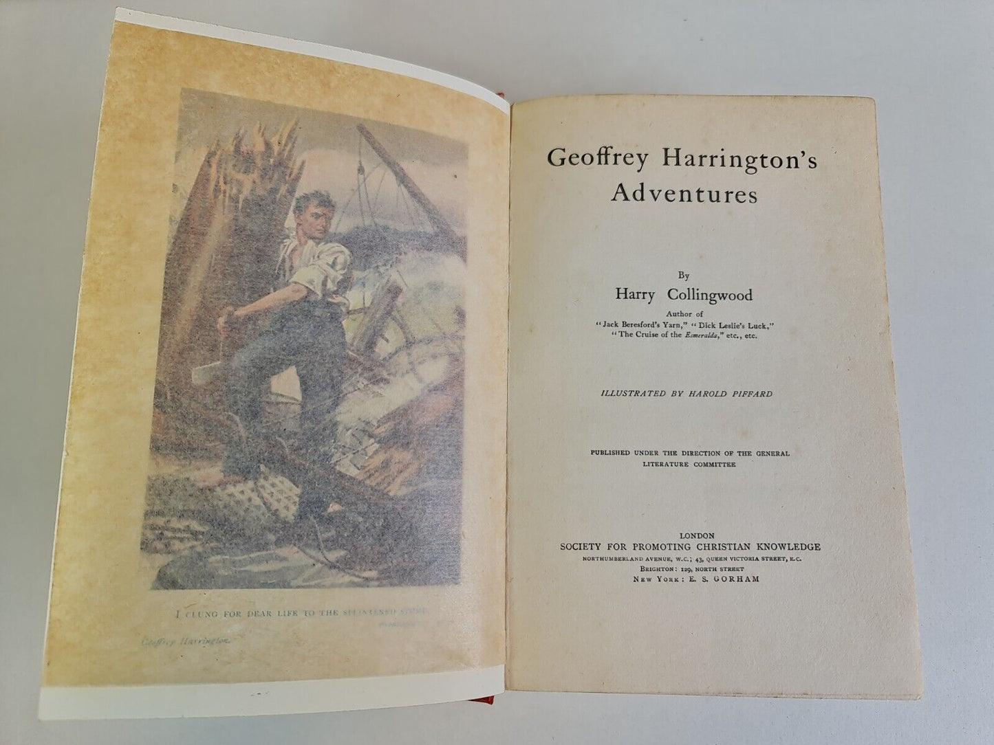 Geoffrey Harrington's Adventures by Harry Collingwood
