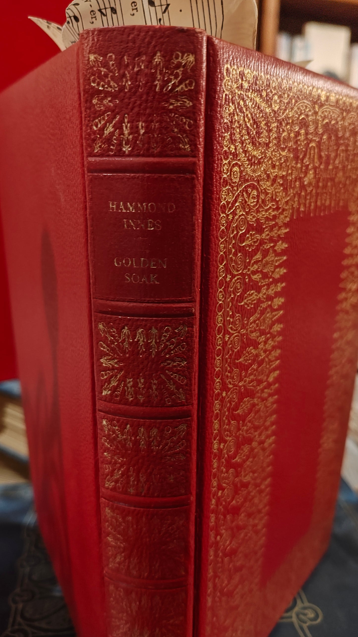 Music Paper Floral Book Art (Collection Only)