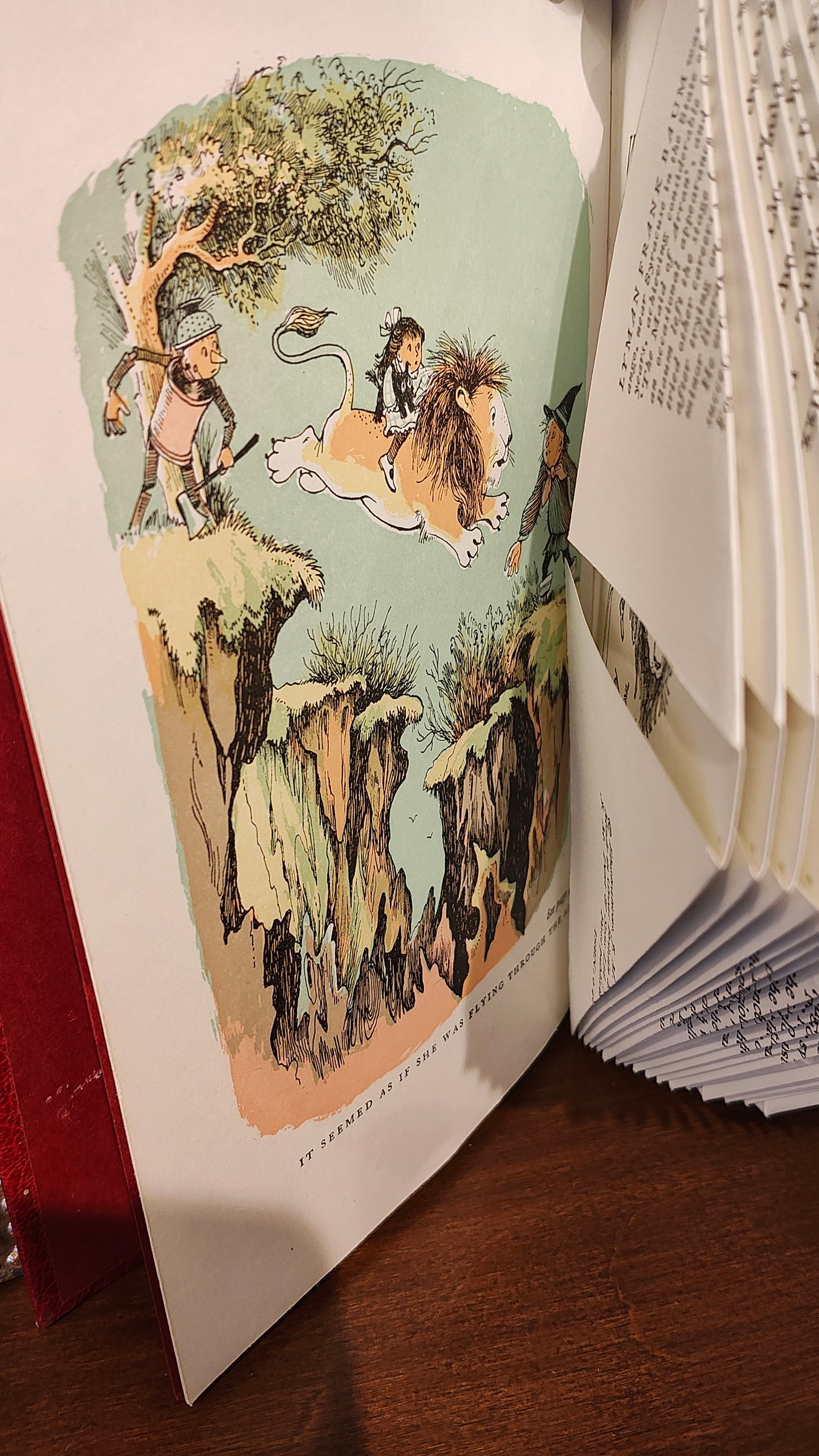 Wizard of Oz Folded Heart Book Art