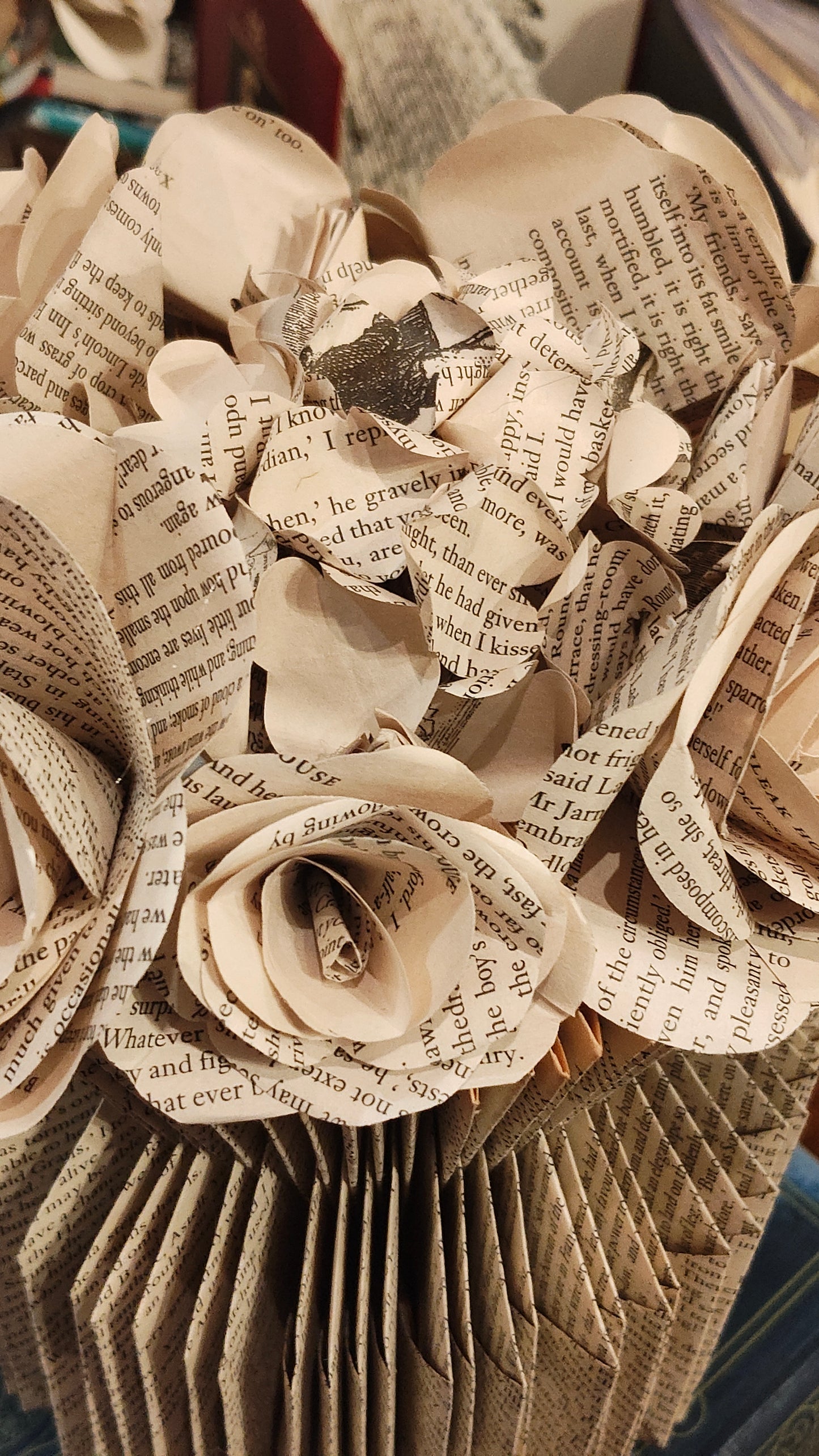Bleak House Floral Book Art Vase (COLLECTION ONLY)