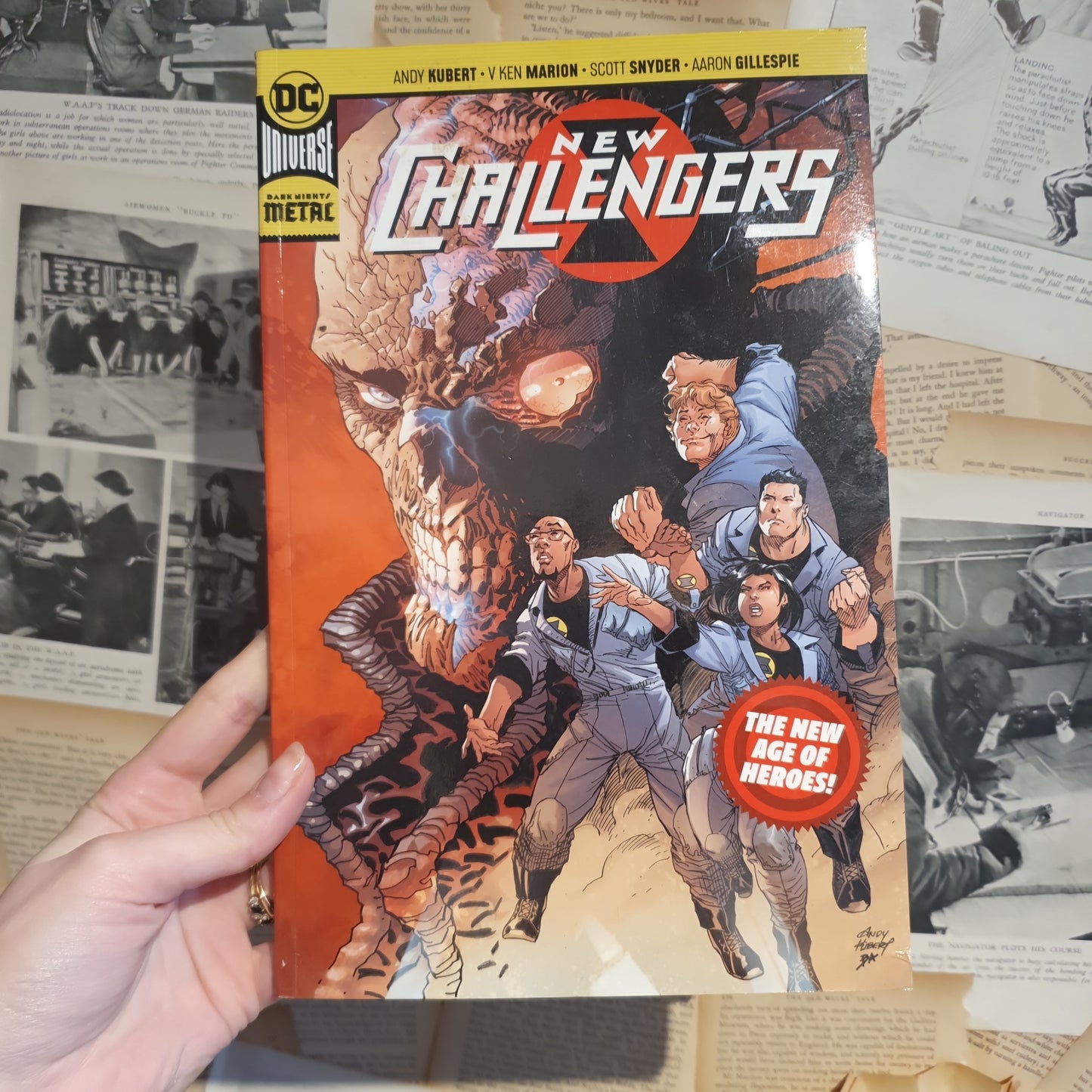 New Challengers by Kubert, Marion, Snyder.... (2018)