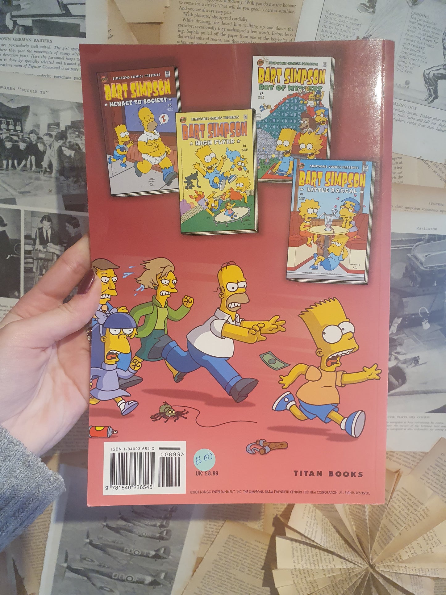 Big Bad Book of Bart Simpson by Groening (2003)