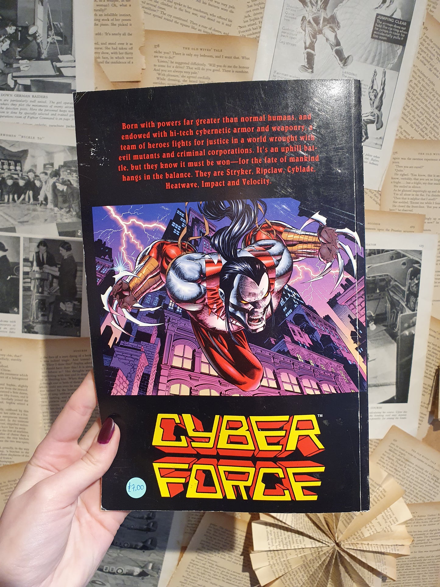 Cyberforce: The Tin Men of War by Marc Silvestri (1993)