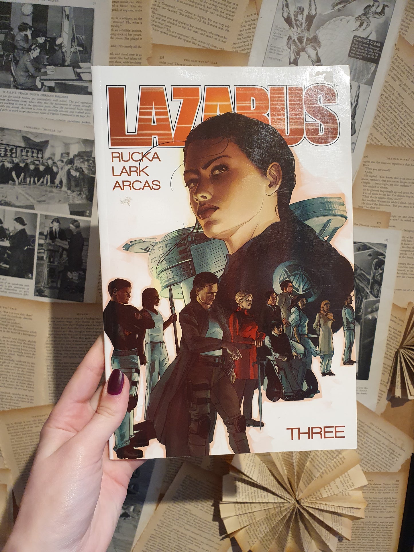 Lazarus Three by Rucka, Lark... (2015)