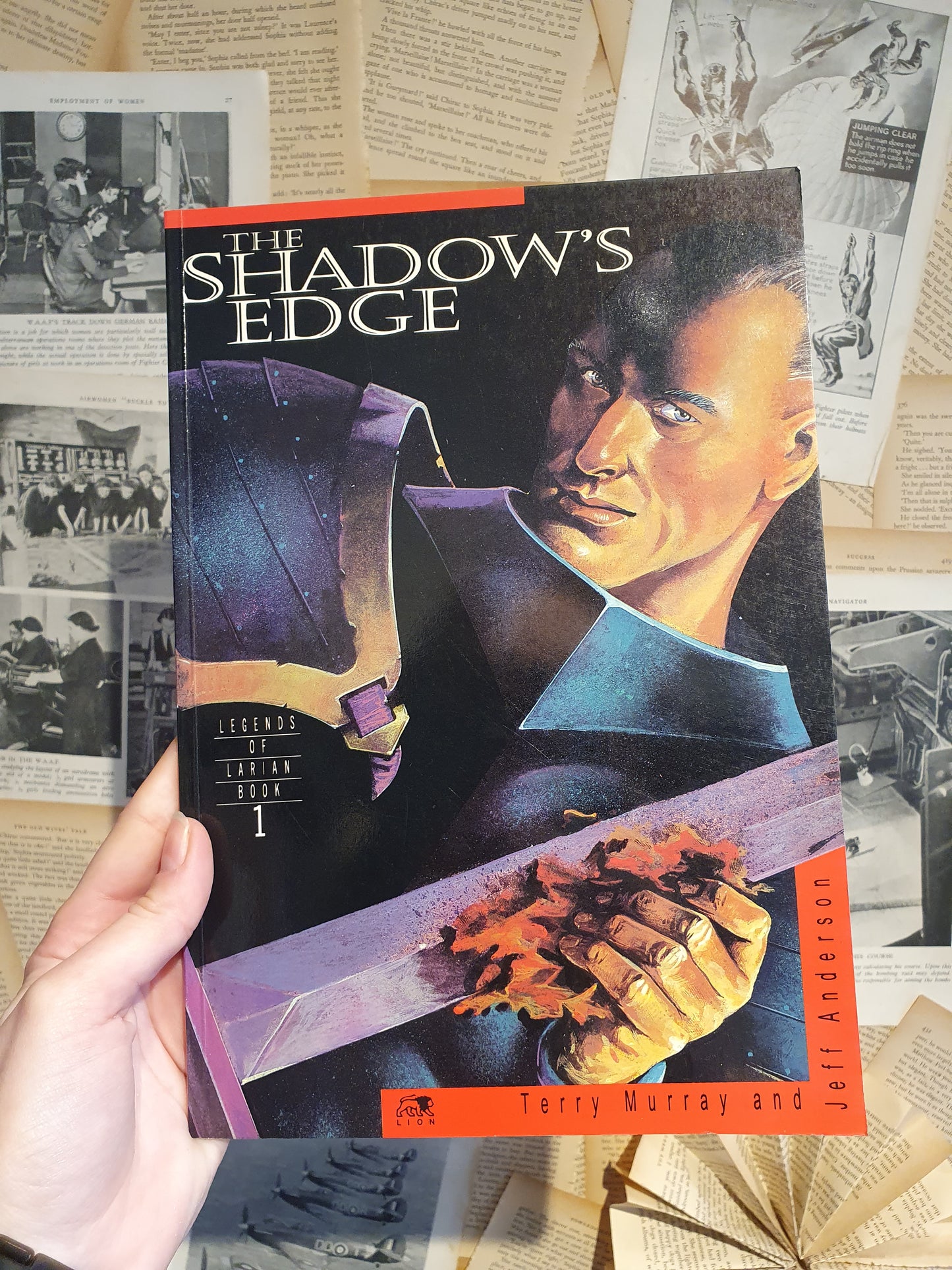 Legends of Larian Book 1: The Shadow's Edge by Murray & Anderson (1992)