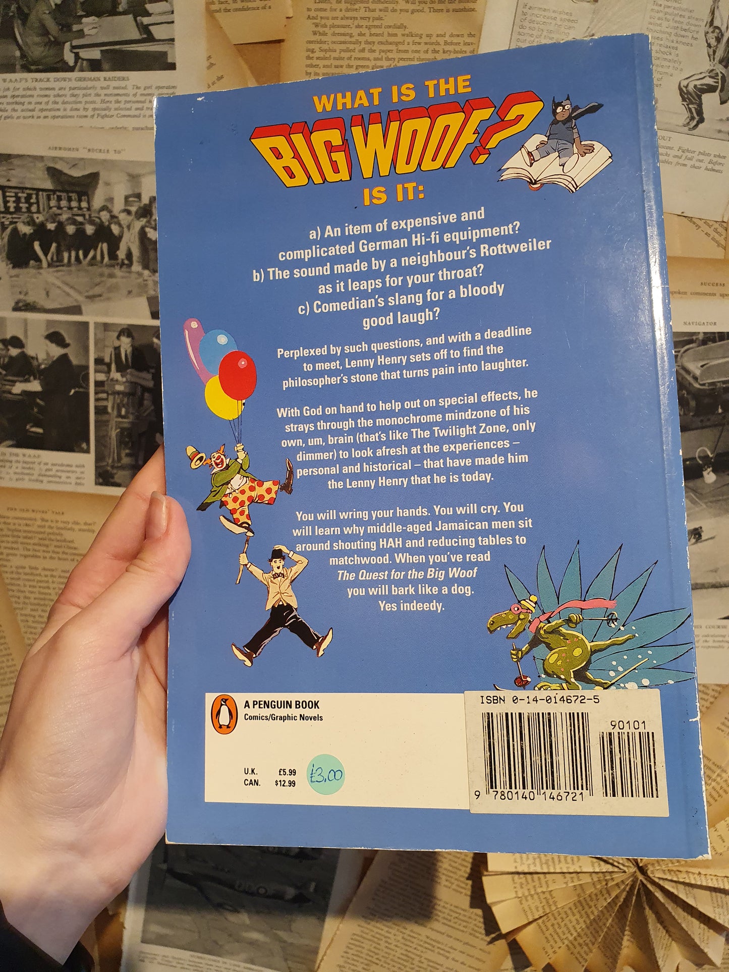 The Quest for the Big Woof by Lenny Henry & Steve Parkhouse (1991)