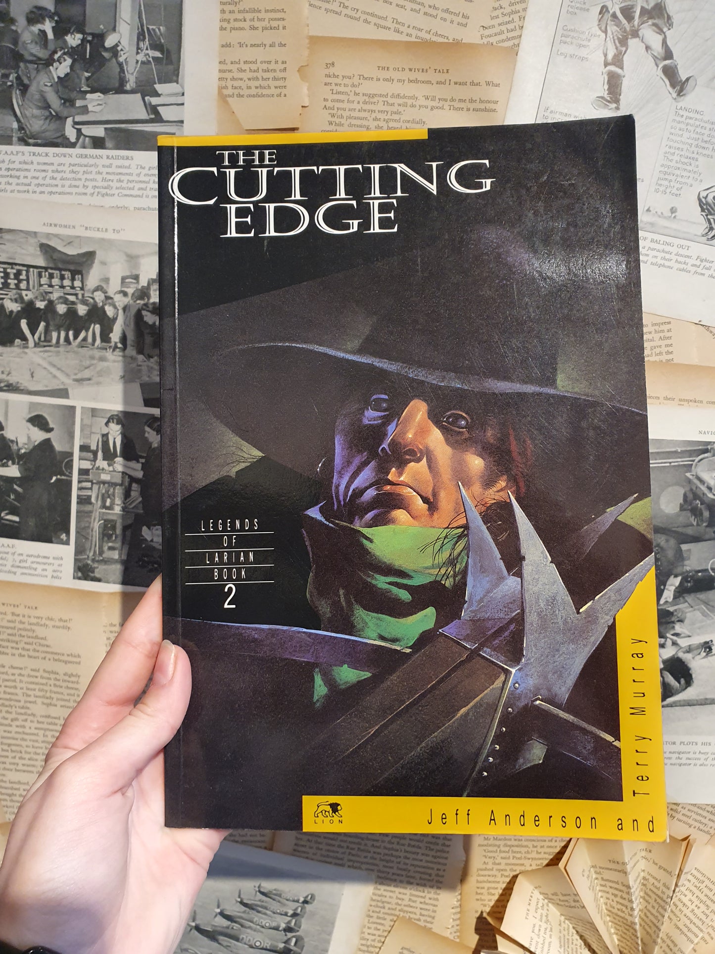 Legends of Lirian Book 2: The Cutting Edge by Anderson & Murray (1993)