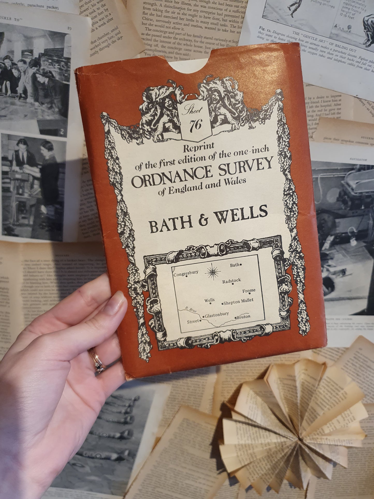 Reprint of the First Edition of the One-Inch Ordnance Survey of England and Wales - Bath & Wells (Sheet 76)